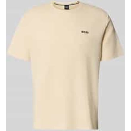 regular fit T-shirt van katoenmix