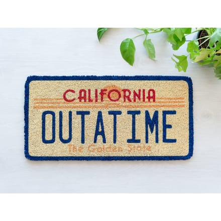 Back To The Future Deurmat - Outa Time - voor Geen - standaard