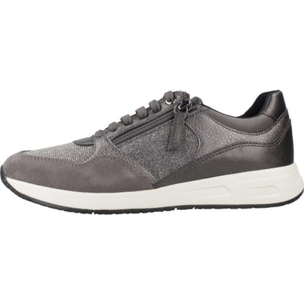 Geox D Bulmya B Schoenen Grijs EU 36 Vrouw