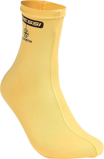 Cressi - Lycra - Duiksokken - Water Socks - Geel - Maat S/M