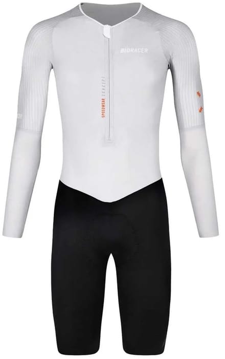 Bioracer Speedwear Tt Wieler Skinsuit Wit L Man