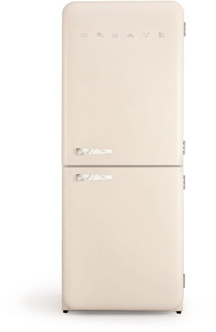 CREATE - Koelkast in retro stijl - FRIDGE RETRO COMBI 401 L