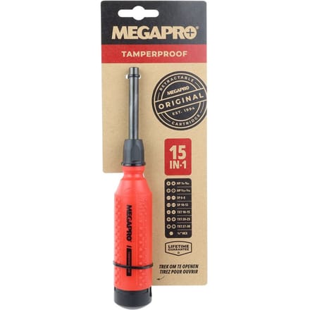 Megapro tamperproof 15-in-1 multibitschr