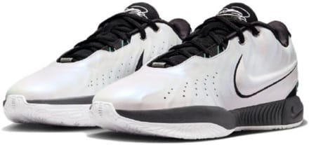Nike - Lebron XXI - Sportschoenen - Wit/Zwart - Maat 36