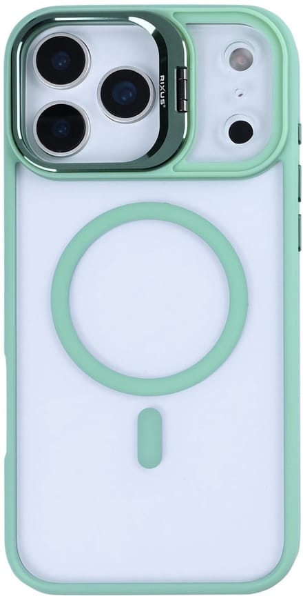 Rixus Classic 03 Case With MagSafe For Apple iPhone 17 Pro Max Light Green