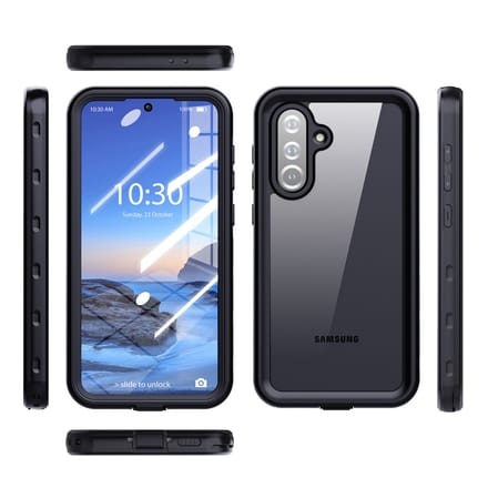 Redpepper Dot Plus Waterproof Backcover geschikt voor Samsung Galaxy A56 - Zwart