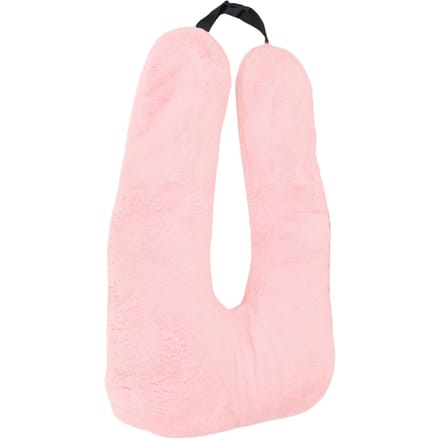 Oreiller en U pour voiture Coussin de sommeil pour voyage longue distance Oreiller multifonctionnel en U pour voiture Gris rose
