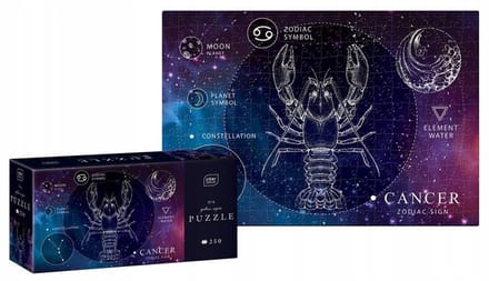 Puzzel 250 Stukken Zodiac Kreeft