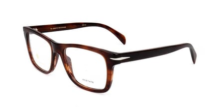David Beckham DB 1073 Brown horn 54/18/145 MAN Brilmonturen