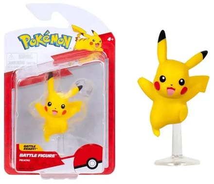 Pokémon Battle Figure Pikachu Speelfiguur 4 cm