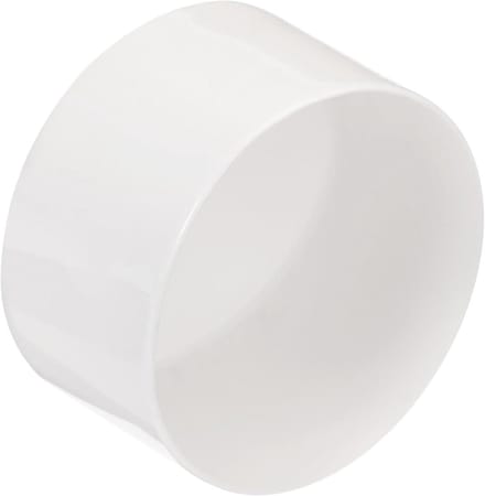 Rubberen eindkappen - Beschermdoppen - Vloeren beschermen - Flexibel vinylrubber - 70 mm binnendiameter - Wit