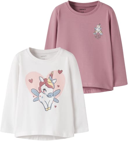 Name it Top met lange mouwen 2-pack