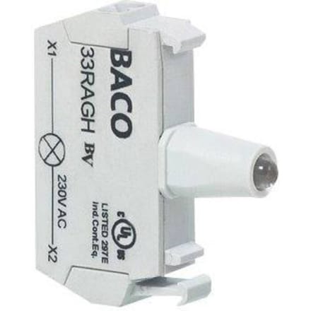 BACO 33RAGH LED-element Groen 230 V/AC 1 stuk(s)