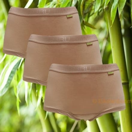 Boru Bamboo - maat S - 3-pack dames short - huid
