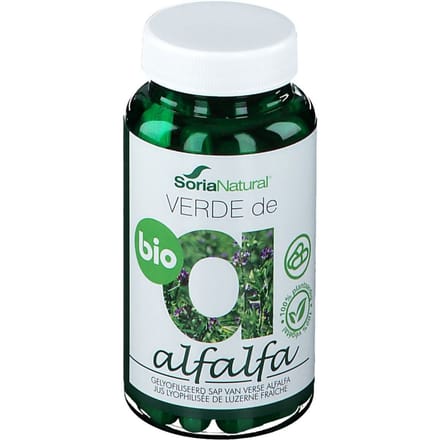 Digestive supplement Soria Natural Alfalfa 80 Units