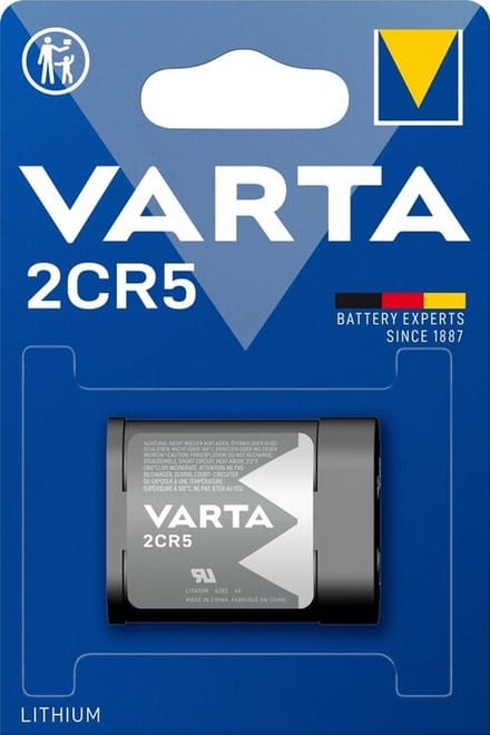 Varta 2CR5 6V Lithium blok