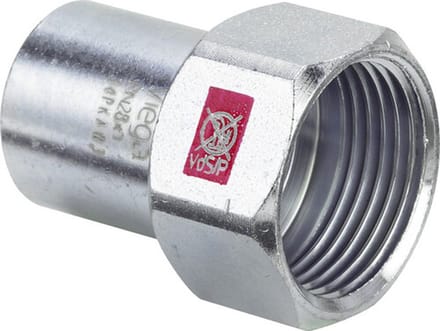 Viega Prestabo insert piece 15 x 1/2" galvanized steel