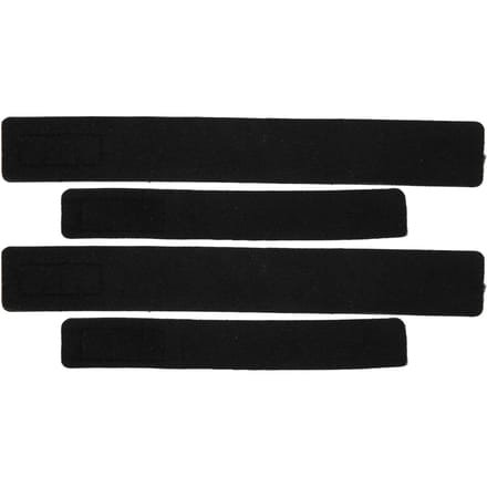 Sangles Velcro pour Canne à Pêche Bande Fixation Antidérapante pour Canne Accessoire Support Enrouleur de Canne black