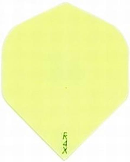 5 sets (15 stuks) Ruthless flights R4X Fluro Yellow.