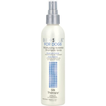 Biosilk, Silk Therapy, Hydraterende Waterloze Shampoo Spray voor Honden, 8 fl oz (237 ml) white