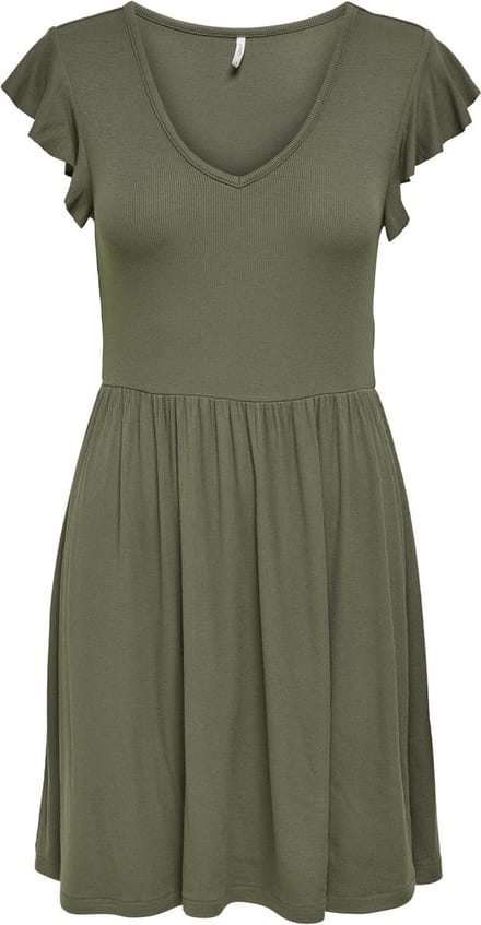 ONLY - ONLBELIA S/L DRESS JRS - Dames - Mini jurken