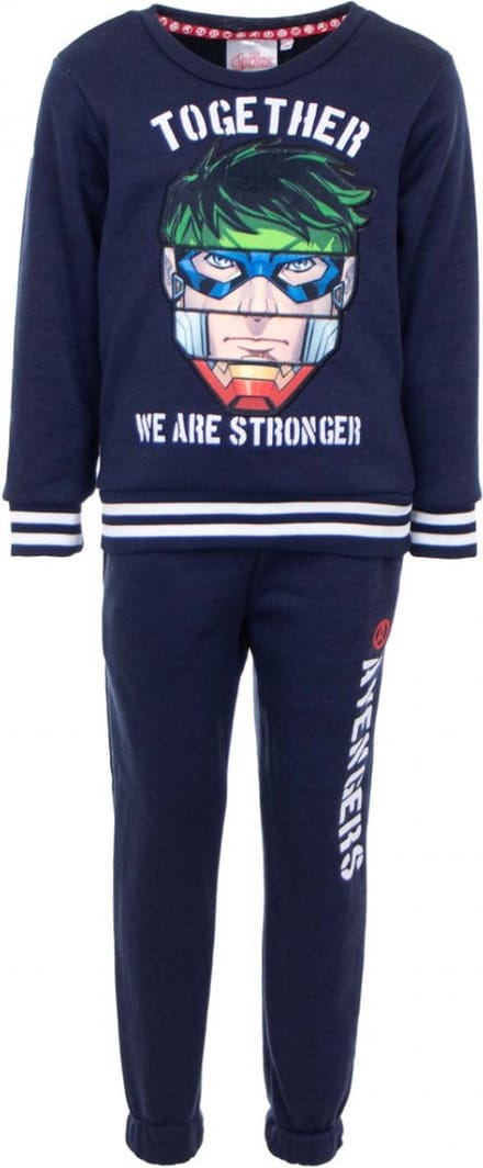Avengers set joggingpak Blauw 104