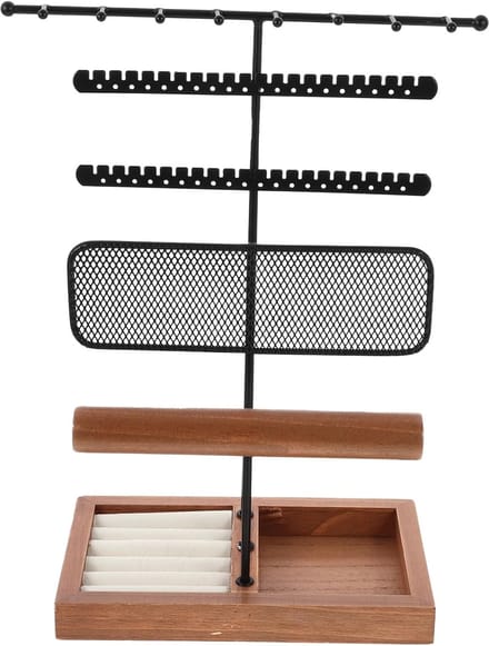 Sieradenhouder - Display standaard - Sieraden organiseren - Uniek design - 32x20x12 cm - Gekleurd