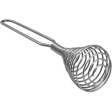 Handmatige Eierklopper Roestvrij Staal Handmixer Eierklopper Mixer Roerder Crème Opschuimer Meelroerder L(for 6.5-9kg) gray