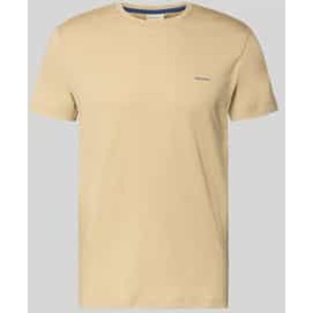 Gant poloshirt korte mouw geel