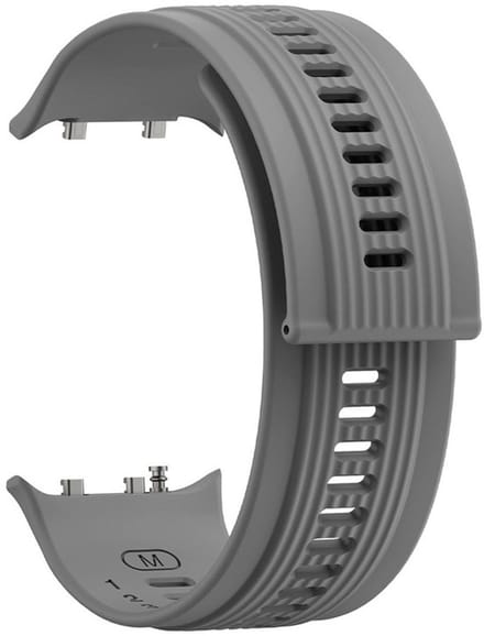 Siliconen bandje - geschikt voor Huawei Watch D2 - space grey