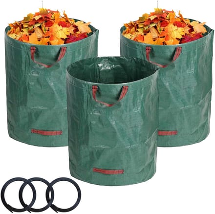 Ibenzoa® 120 liter tuinzakken met handgrepen voor efficiënt afvalbeheer