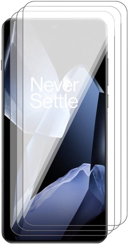 Screenprotector geschikt voor OnePlus 13 - 3x Glas Screen Protector