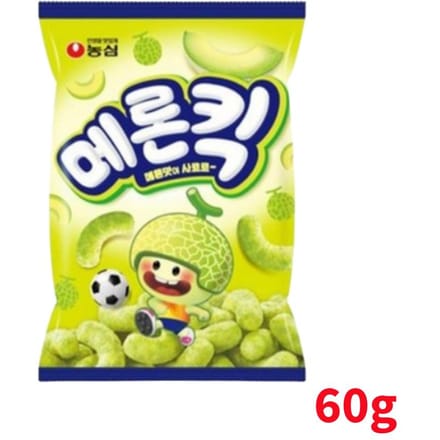 Snack Gonflé Coréen – Banana Kick, Melon Kick, Mangue (23 possibilités) #Melon 60g x 1pcs yellow
