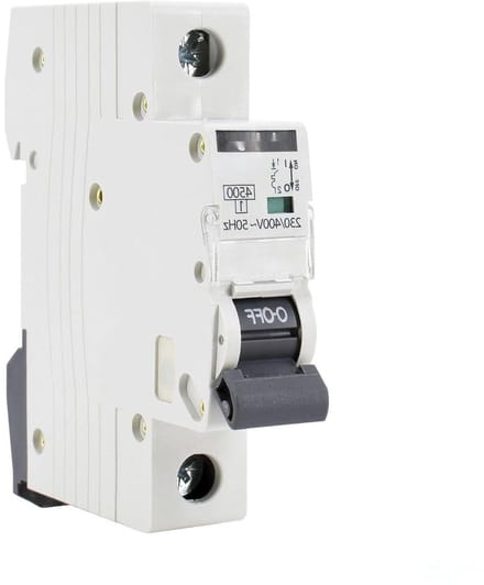 Automatische schakelaar - Stroomschakelaar - Elektrische bescherming - 45 KA 1P B 40A - 40 A - null