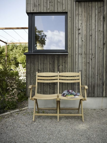 Skagerak by Fritz Hansen - Selandia 2-zitsbank - bruin