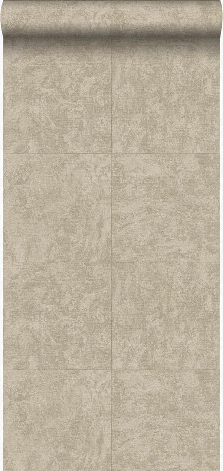 Origin Wallcoverings behang steen zand beige - 53 cm x 10.05 m - 347409