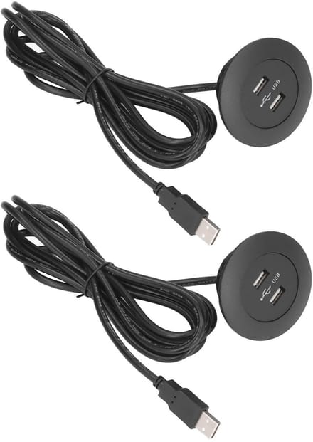 Dailygoods - Universele USB-Laadaansluiting voor Inbouwmontage