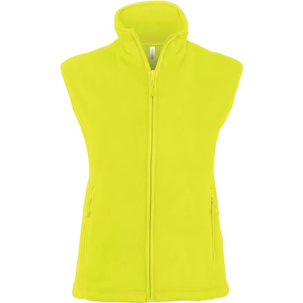 Kariban Bodywarmer van microfleece dames K906 - Fluorescent Yellow - XL