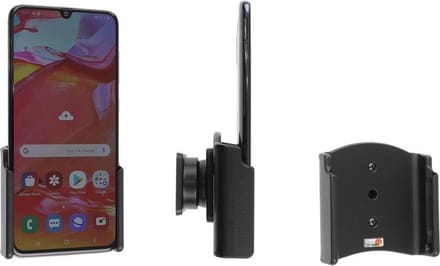 Brodit houder geschikt voor Samsung Galaxy A70 Passieve houder met swivelmount