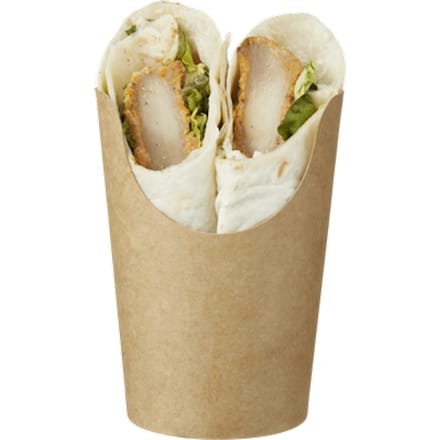 Wrap krokante kip honing mosterd