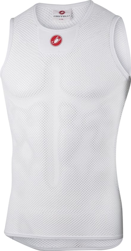 CASTELLI MESH 3 Sleeveless / Zweethemd Wit- L/XL