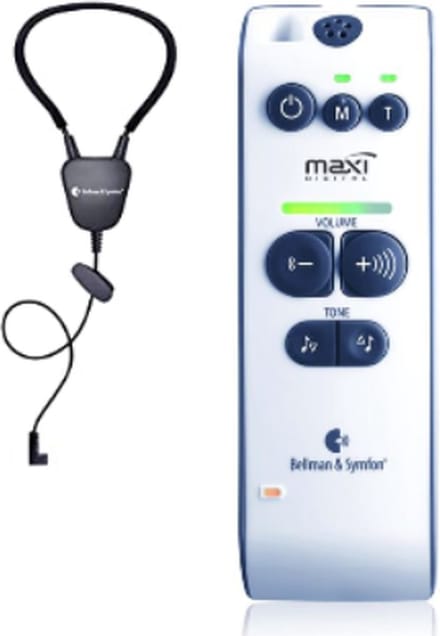 BELLMAN Maxi LUISTERHULP voor SLECHTHORENDEN - set met neklus - slecht gehoor - hoorhulp - 9552