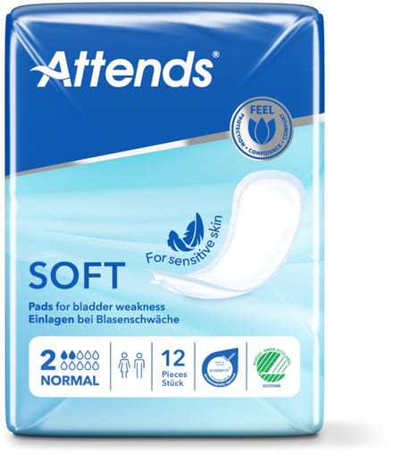 Attends Soft Normal 2 - 4 x 12 stuks - Voordeelverpakking