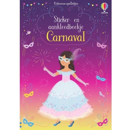 Carnaval - Sticker- En Aankleedboekje