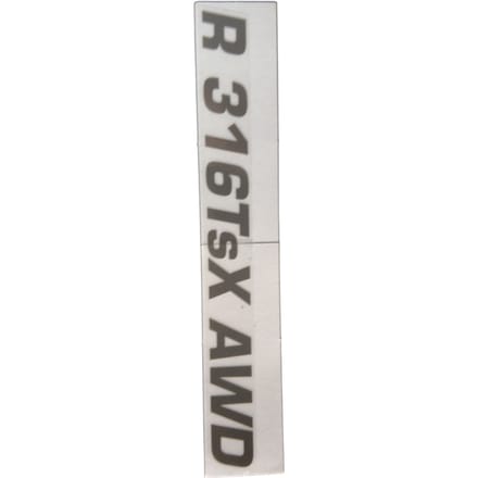 Husqvarna Motorkap Sticker R316TsX AWD