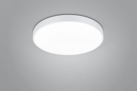 Trio Lighting LED plafondlamp Waco, CCT, Ø 49,5 cm, mat wit