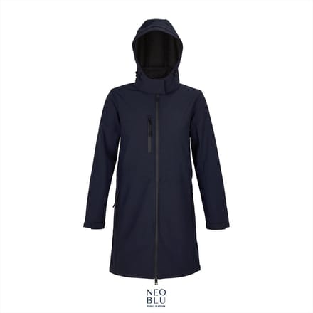 Neoblu Women´s Long Softshell Coat Achille NB3794 - Night - S