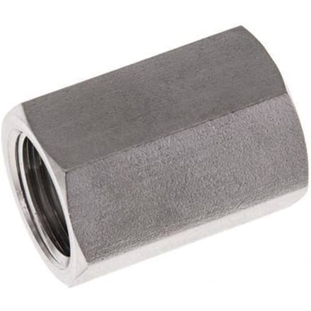 1/2'' NPT RVS Sok 210 Bar - Hydrauliek - FL2S-F-S-012N