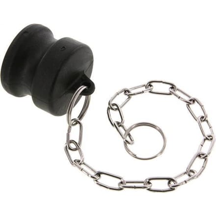 Camlock DN 40 (1 1/2'') Koppeling PolypropyleenPlug Type DP MIL-C-27487