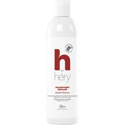 Afschrikmiddel shampoo voor honden en katten Héry
